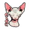 Cat stamp Sphinx 13