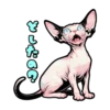 Cat stamp Sphinx 18