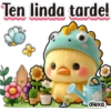 Patito Dino Azul 💙💛🦕 12