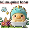 Patito Dino Azul 💙💛🦕 16