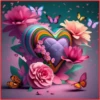 💥Corazones con mariposas 💥 22