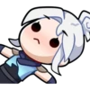 Valorant Jett Stickers for WhatsApp 14