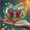 💥Corazones con mariposas 💥 30