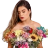 Portrait with flowers 1 6