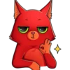 Gatito Rojo💞1🇵🇪Clásica 8