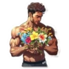 Portrait with flowers 1 9