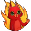 Gatito Rojo💞1🇵🇪Clásica 10