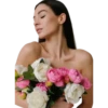 Portrait with flowers 1 11