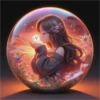 Alfabeto burbuja de fantasía 11