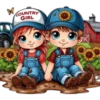 Country 🌻 Girls &  Boys 🤠 23
