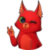 Gatito Rojo💞1🇵🇪Clásica 20