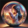 Alfabeto burbuja de fantasía 21
