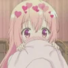 Anime girl cute (sticker.fan) 7