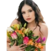 Portrait with flowers 1 25