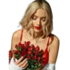 Portrait with flowers 1 27