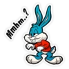 Buster Bunny from Tiny Toon Stickers 5