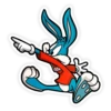 Buster Bunny from Tiny Toon Stickers 6