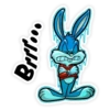 Buster Bunny from Tiny Toon Stickers 9