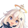 Cute Paimon by @peach_artworld 12