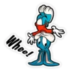 Buster Bunny from Tiny Toon Stickers 12