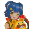 Cute Genshin by @peach_artworld 12