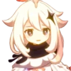 Cute Paimon by @peach_artworld 16