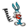 Buster Bunny from Tiny Toon Stickers 13