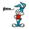 Buster Bunny from Tiny Toon Stickers 16