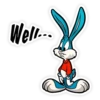 Buster Bunny from Tiny Toon Stickers 23