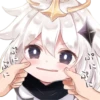 Cute Paimon by @peach_artworld 29