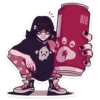 Кортни; больше - @stickersvk18 18