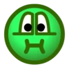 an H
