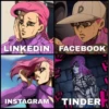 D LINKEDIN FACEBOOK www INSTAGRAM TINDER