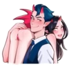 Нейро ДьRволица - @stikersR34 11