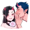 Нейро ДьRволица - @stikersR34 17