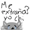 Me extraña? yo chi