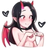 Нейро ДьRволица - @stikersR34 19