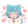 ГолYбой котик-кYн @colored_emotions 11