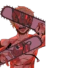 Denji Chainsaw Man @Anak_kucing_stiker 22