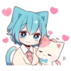 ГолYбой котик-кYн @colored_emotions 27