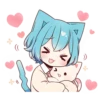 ГолYбой котик-кYн @colored_emotions 29