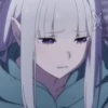 Ре зеро @anime_stickerr 5