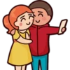 Cute couple @Amirul_zaimi 12