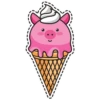 Set of Emojis Kawaii Characters 9