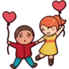 Cute couple @Amirul_zaimi 16