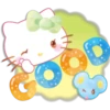 Hello kitty acuarela 21