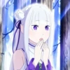Ре зеро @anime_stickerr 11