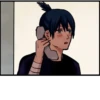 Chainsaw man colored stickers 13