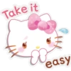 Take it
easy