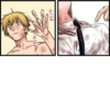 Chainsaw man colored stickers 15